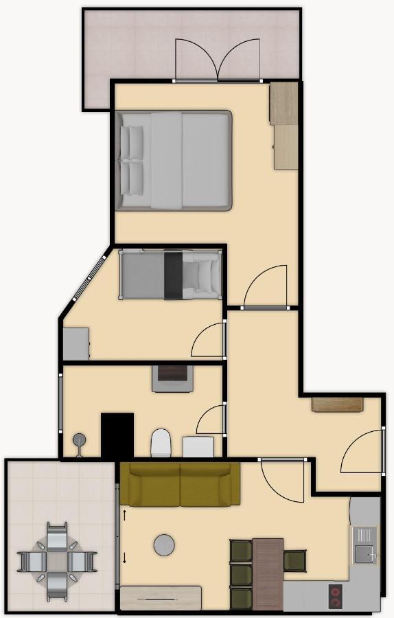 Cheerful 2-bedroom In Golem (Tirana)